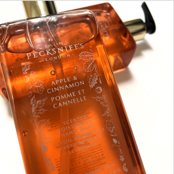 Pecksniff’s London Apple & Cinnamon Hand Wash 2-Pack 500ml Each NWT Fall Scent - Picture 3 of 3